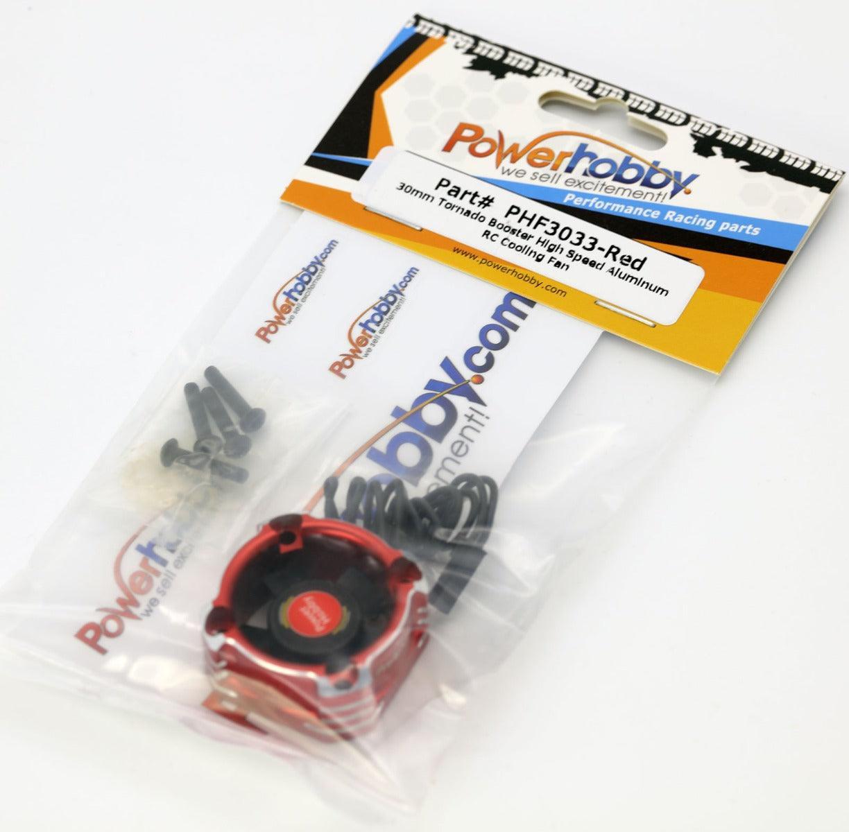 Powerhobby Booster 30x30 High Speed Aluminum RC Cooling Fan 30mm 28K rpm