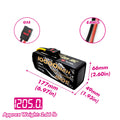 CNHL Innovation RC Series 10000mAh 22.2V 6S 100C Lipo Battery with QS8 Plug