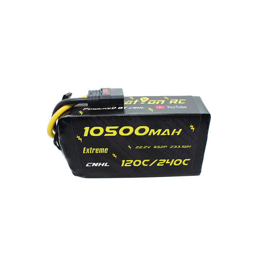 CNHL Innovation RC Extreme Series 10500mAh 22.2V 6S 120C Lipo Battery with QS8 Plug