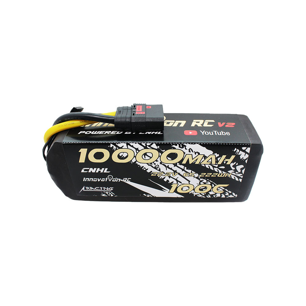 CNHL Innovation RC Series 10000mAh 22.2V 6S 100C Lipo Battery with QS8 Plug