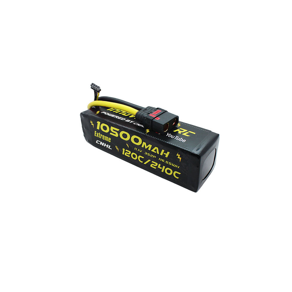 CNHL Innovation RC Extreme Series 120C 11.1V 3S 10500mAh Lipo Battery with QS8 Plug