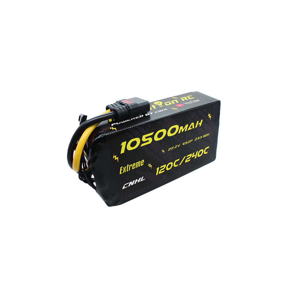 CNHL Innovation RC Extreme Series 10500mAh 22.2V 6S 120C Lipo Battery with QS8 Plug