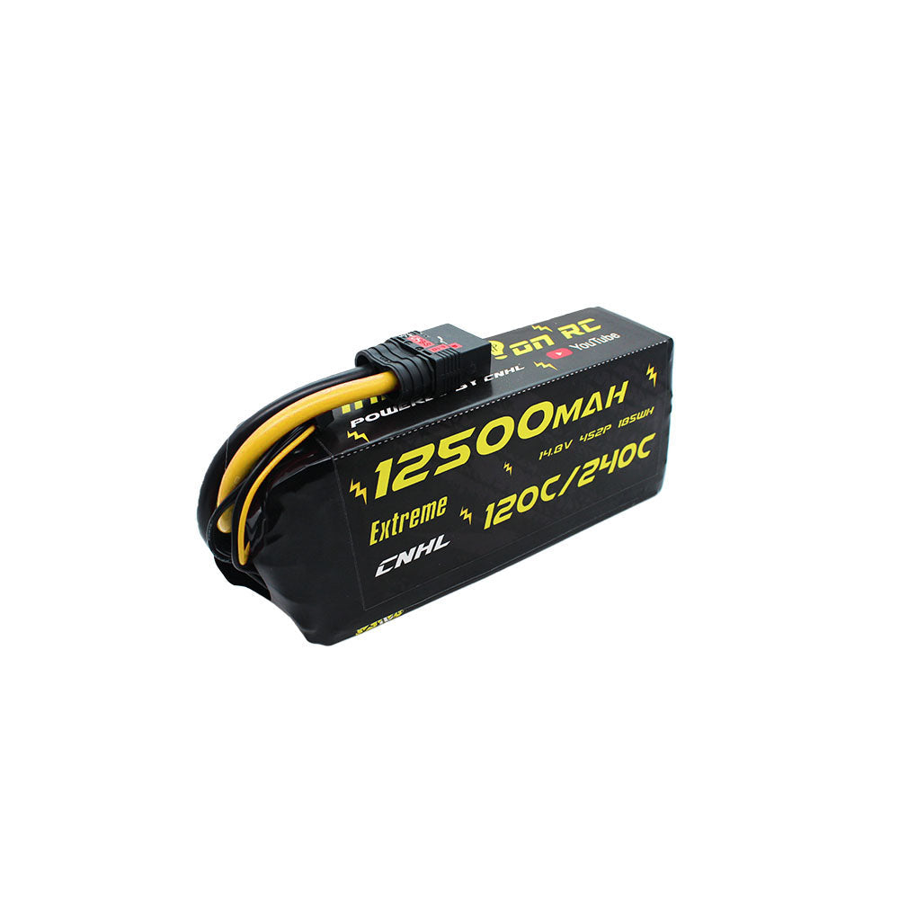 CNHL Innovation RC Extreme Series 12500mAh 14.8V 4S Lipo Battery 120C with QS8 Plug