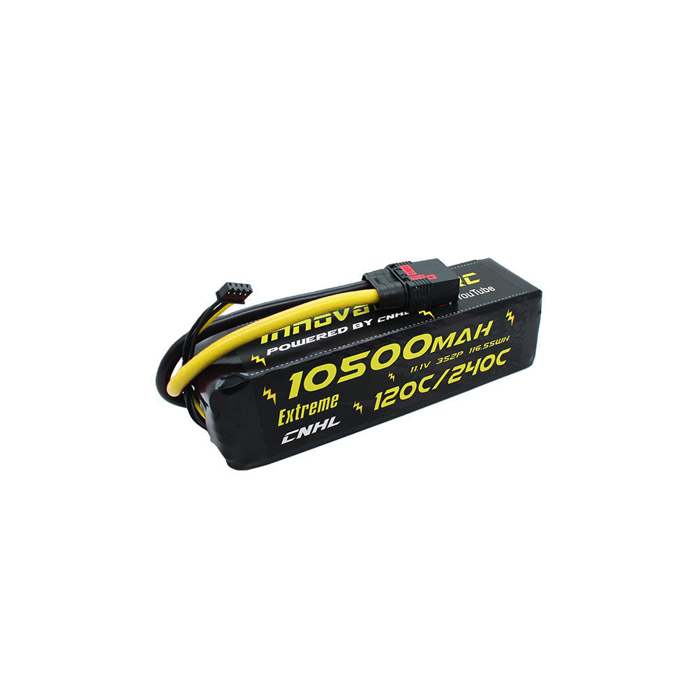 CNHL Innovation RC Extreme Series 120C 11.1V 3S 10500mAh Lipo Battery with QS8 Plug