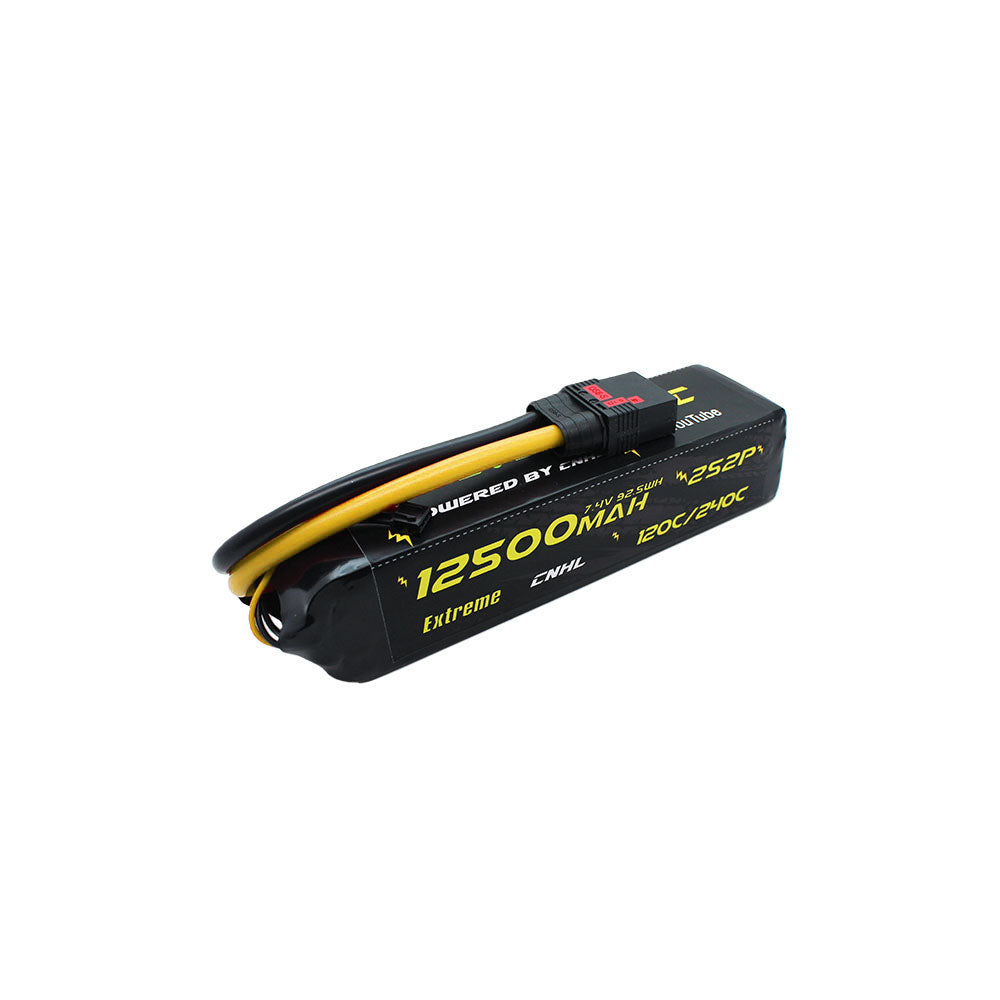 CNHL Innovation RC Extreme Series 12500mAh 7.4V 2S 120C Lipo Battery with QS8 Plug