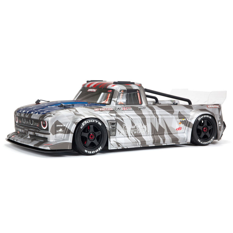 Arrma [ARA7615V2T2] 1/7 Infraction 6S BLX V2 All-Road Truck RTR Silver