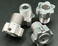 JBIRC 17mm (+2mm) Wheel Hub Adapter Fits Traxxas Sledge (4pc Set)