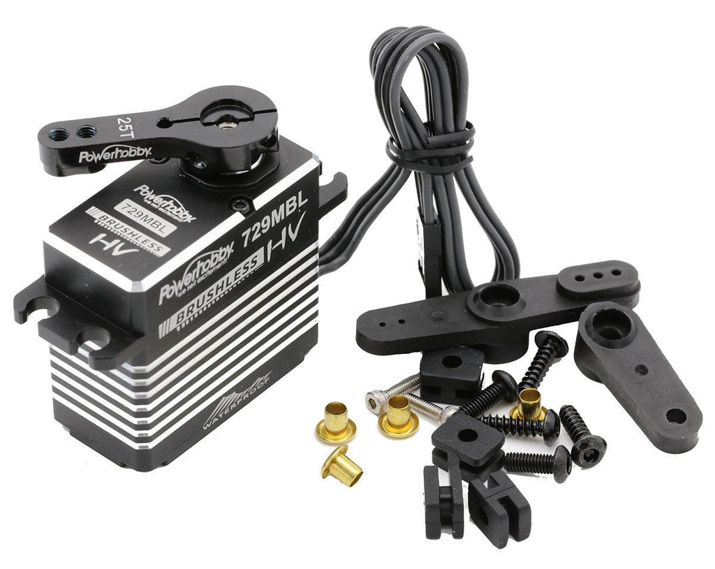 Powerhobby 729MBL HV Waterproof Brushless Steel Gear Servo / Aluminum Case