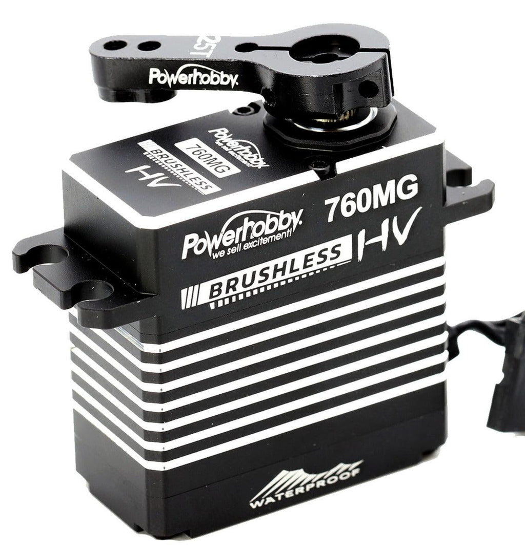 Powerhobby 760MG Monster Troque Waterproof Steel Gear Brushless Servo