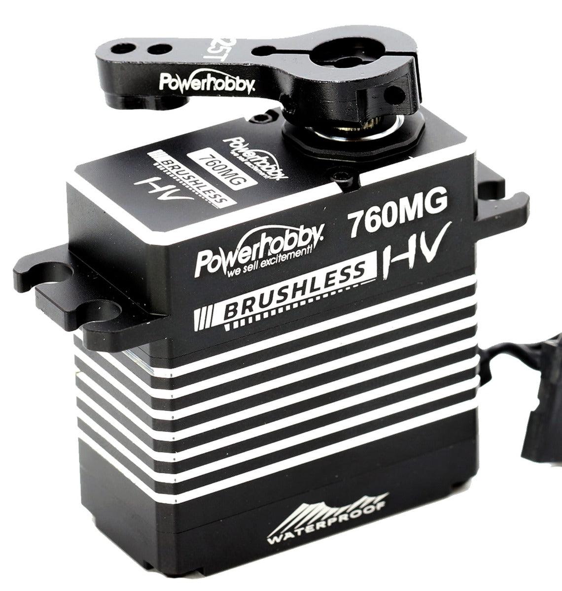 Powerhobby 760MG Monster Troque Waterproof Steel Gear Brushless Servo