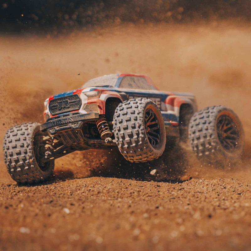 Arrma ARA2102T1 Granite Grom MEGA 4WD 380 Brushed 1/18 Monster Truck RTR Blue