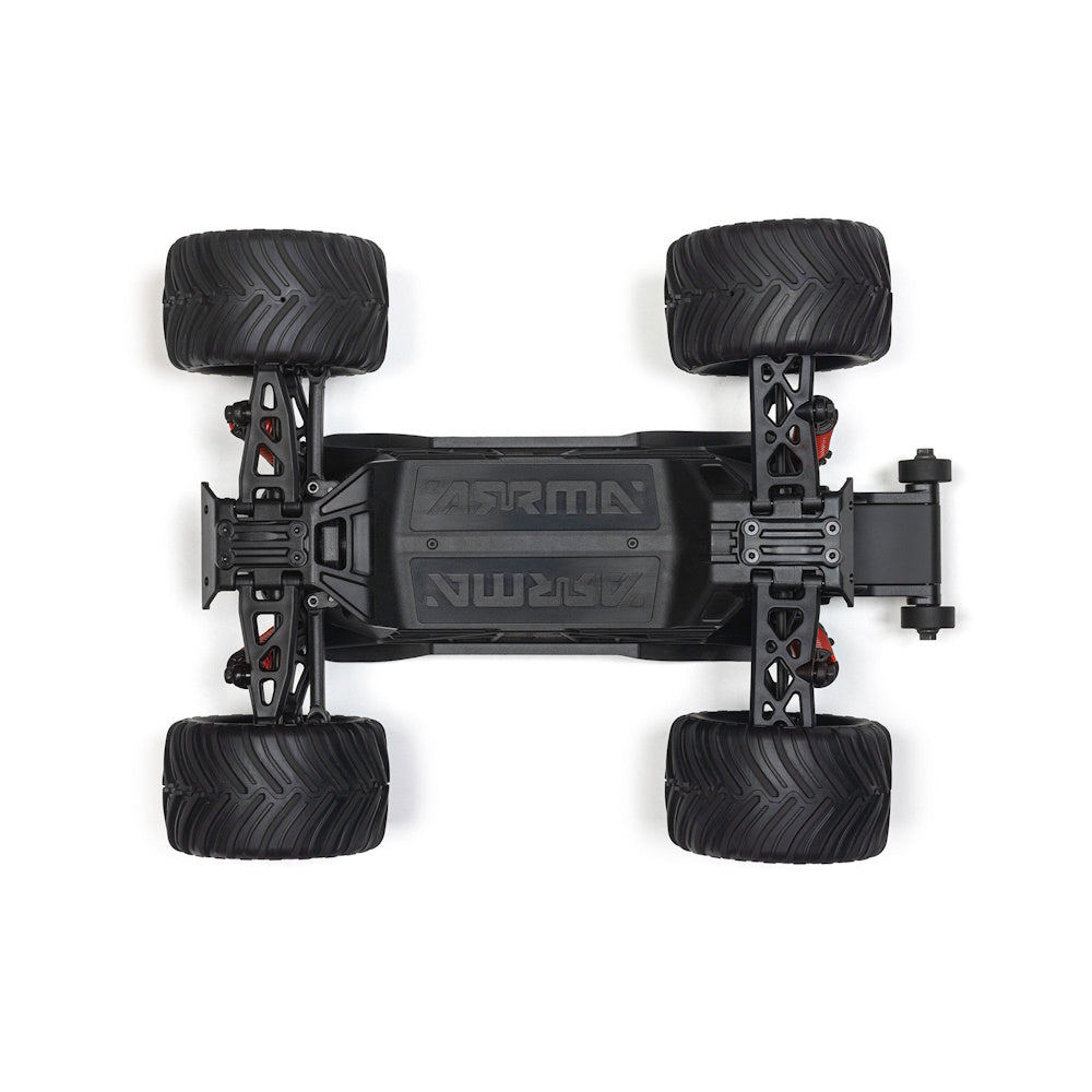 ARRMA 2130T2 [RED] Gorgon Grom 4x4 1/16 Scale RTR Brushed Monster Truck