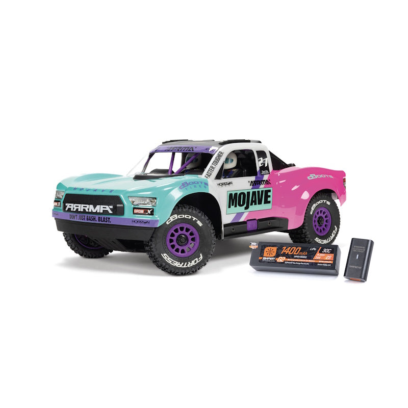 Arrma ARA2304ST1 MOJAVE GROM 223S BLX Brushless 4X4 RTR w/Battery & Charger Teal