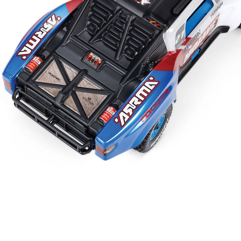 Arrma ARA2304ST2 MOJAVE GROM 223S BLX Brushless 4X4 RTR w/Battery/Charger White
