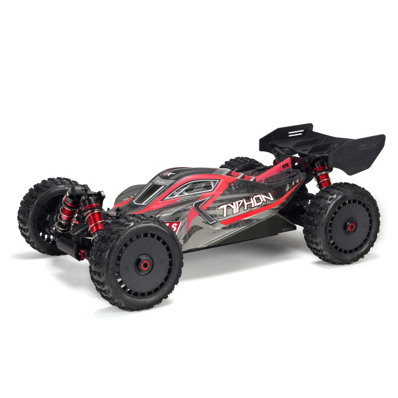 ARRMA 1/8 Typhon 6S BLX 4x4 Brushless Buggy Black RTR Spektrum