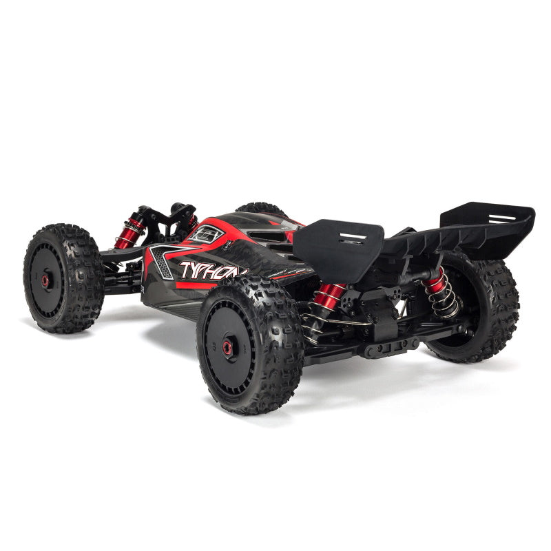 ARRMA 1/8 Typhon 6S BLX 4x4 Brushless Buggy Black RTR Spektrum