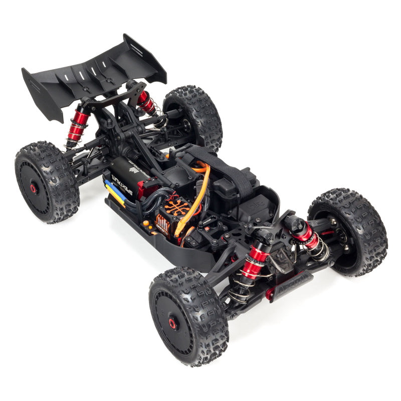 ARRMA 1/8 Typhon 6S BLX 4x4 Brushless Buggy Black RTR Spektrum