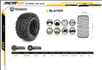 Powerhobby Slayer 1/5 Belted Tires (2) FOR Traxxas X-Maxx Arrma Losi DBXL-E
