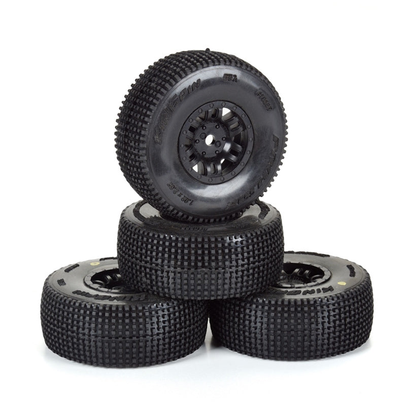 Pro-Line 1028510 1/16 King Pin Front/Rear 4 Tires MTD 12mm Split Six MOJAVE GROM