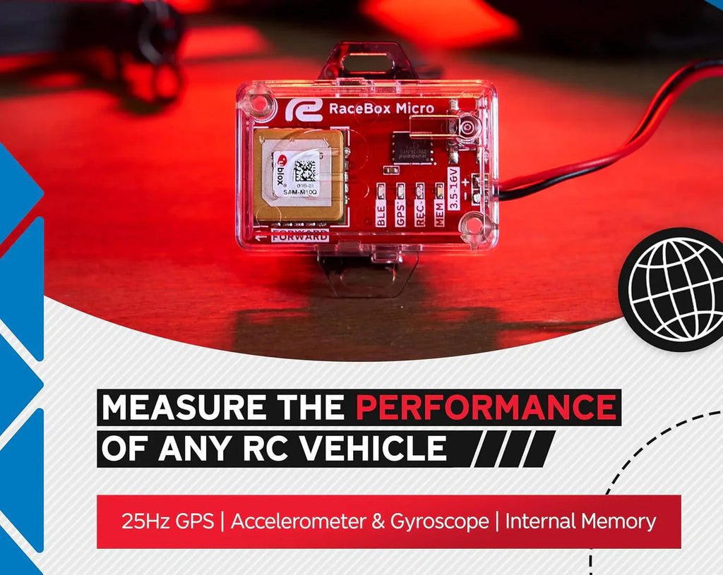 RaceBox Micro 25Hz GPS DIY Kit Standalone Vehicle Performance Tracker High Precision Accelerometer Gyroscope