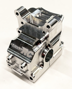 IRonManRc HOBAO VTE2 *REAR ONLY* SILVER Aluminum Gear box case