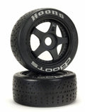 Arrma ARA550070 1/7 Infraction / Limitless dBoots Hoons Silver Belted Tires