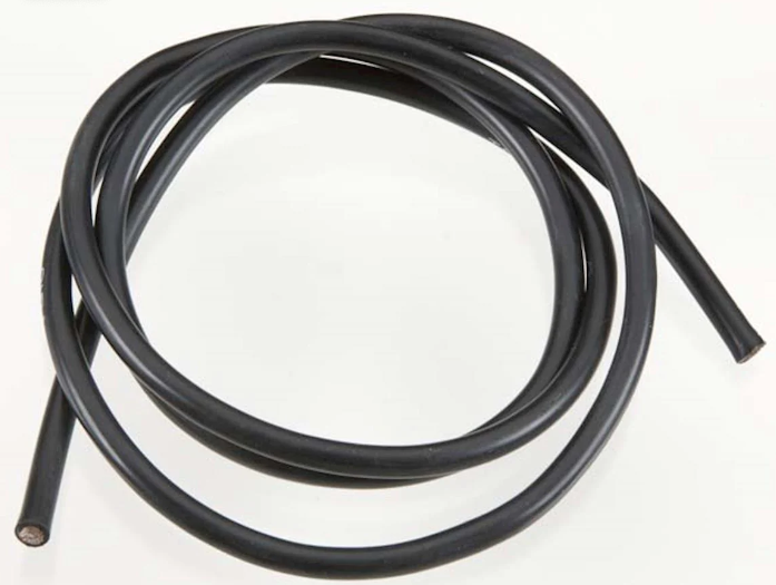 IRonManRc 12 GAUGE SILICONE WIRE BLACK 3FT