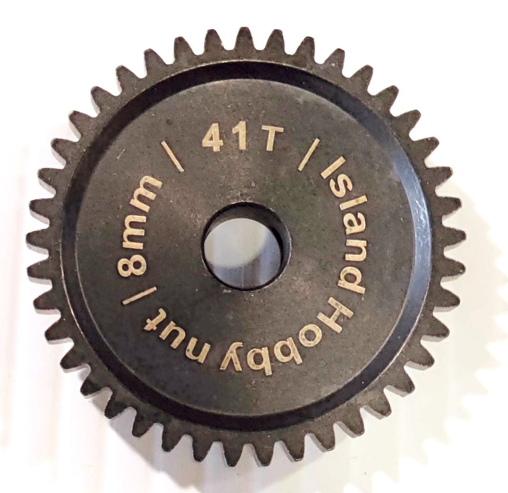 IRonManRc 41T 8MM Mod1 Pinion Gear HARDENED STEEL