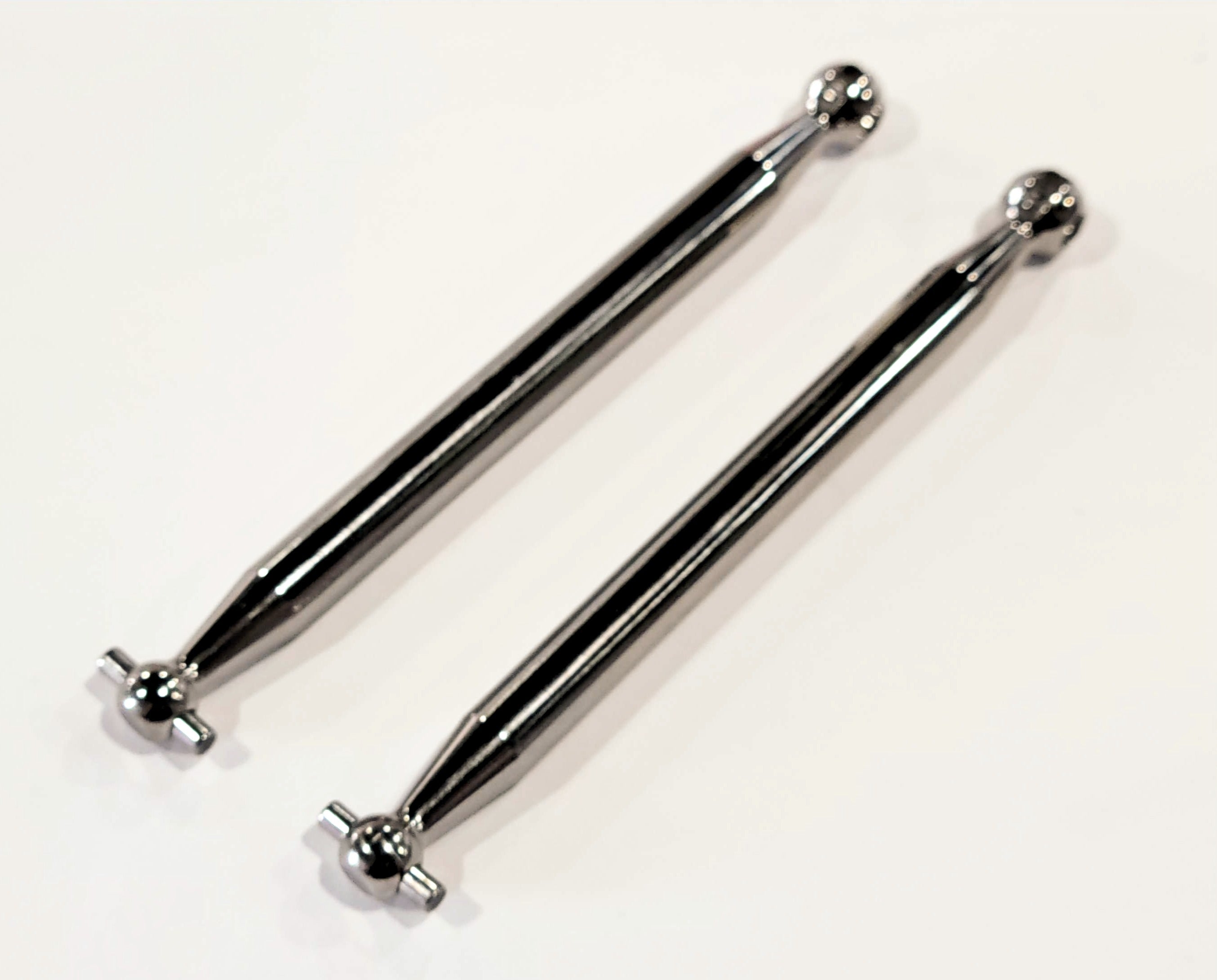 IRonManRc Hobao Vte1 SHORT 8MM Front Cvd Titanium Drive Shafts * DRAG RACING *