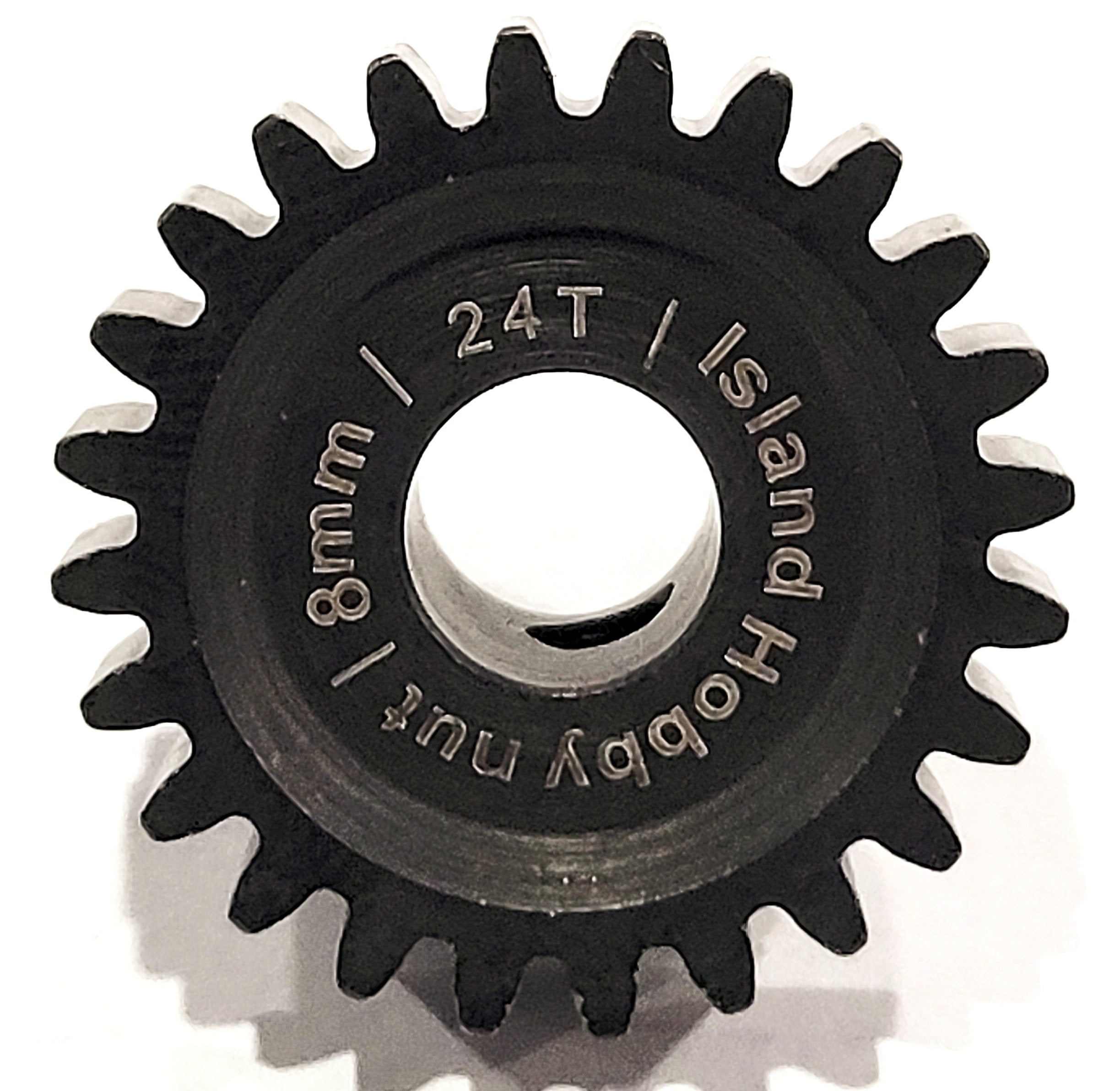 IRonManRc  24T 8MM MOD -1 Pinion Gear HARDENED STEEL