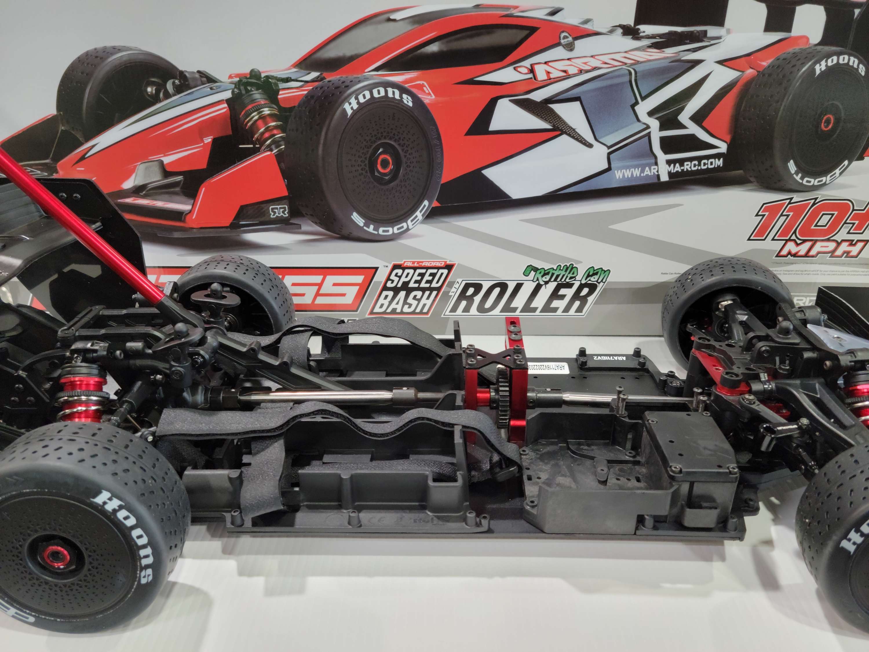 IRonManRc Arrma Limitless V2 Titanium Center Drive Shafts 8mm