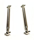 IRonManRc HOBAO REAR TITANIUM DRIVE SHAFTS 8MM * DRAG RACING *