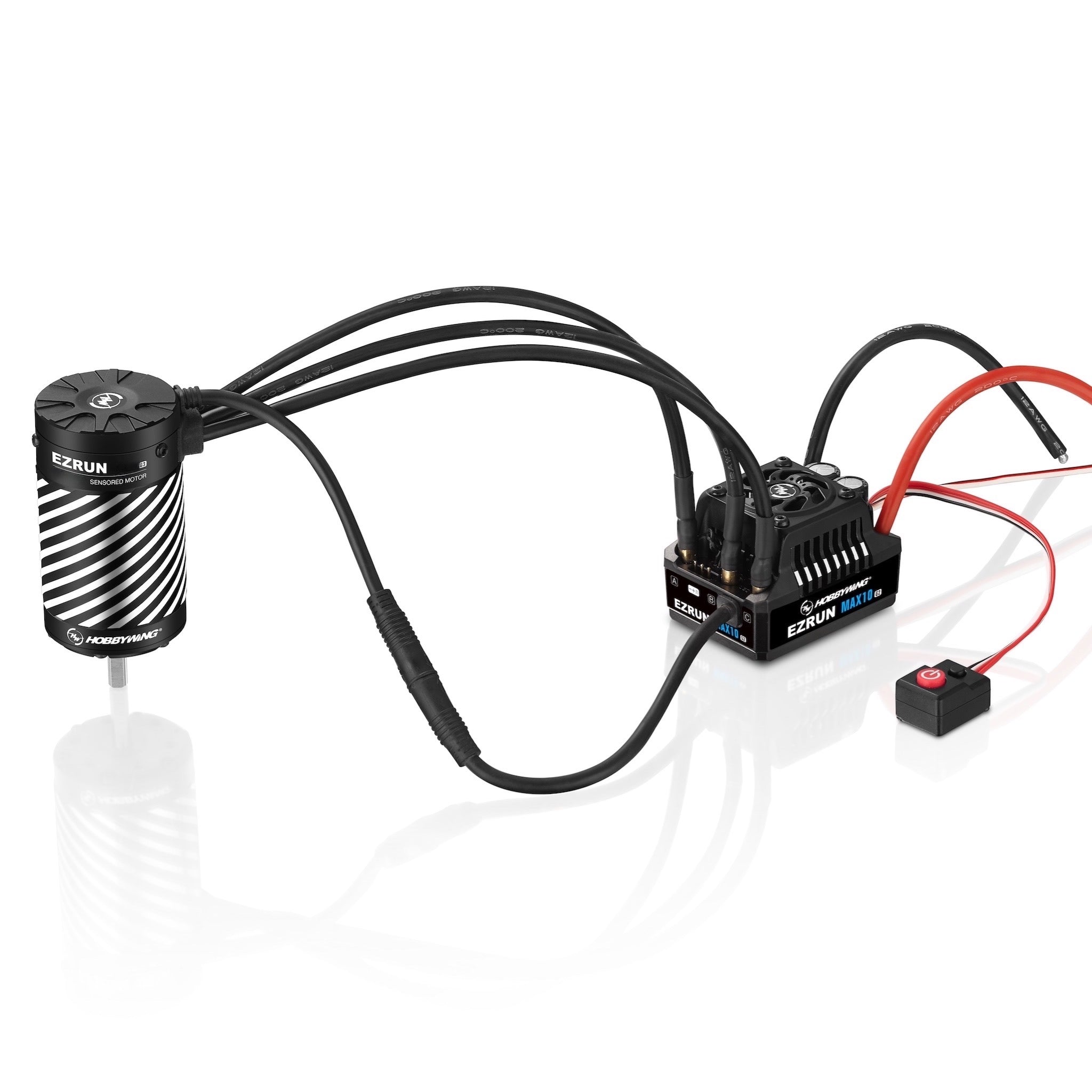 Hobbywing Combo Max10 G2 140A ESC with 3665 (3200KV) G3 Motor