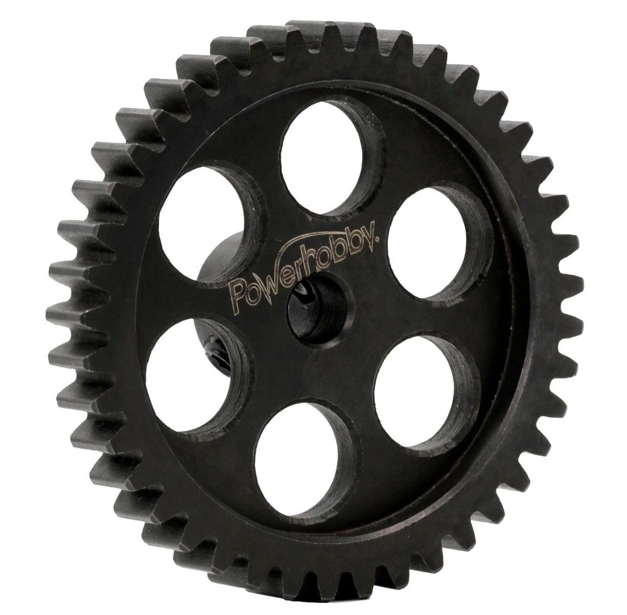 Powerhobby Hardened Steel 41T Mod1 5mm Pinion Gear Mod 1 Speed Run / Drag Racing