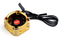 Powerhobby Booster 30x30 High Speed Aluminum RC Cooling Fan 30mm 28K rpm Yellow