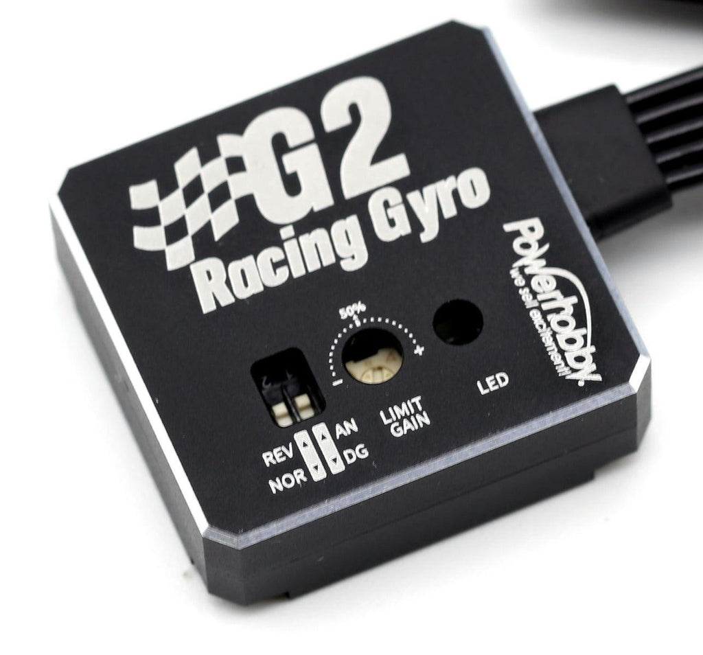 Powerhobby G2 High Stability Racing Drift Tuned RC Gyro w Aluminum Case