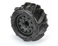 Pro-line 10193-10 1/10 Dumont Front/Rear 2.8" MT Tires Mounted 12mm Blk Raid (2)