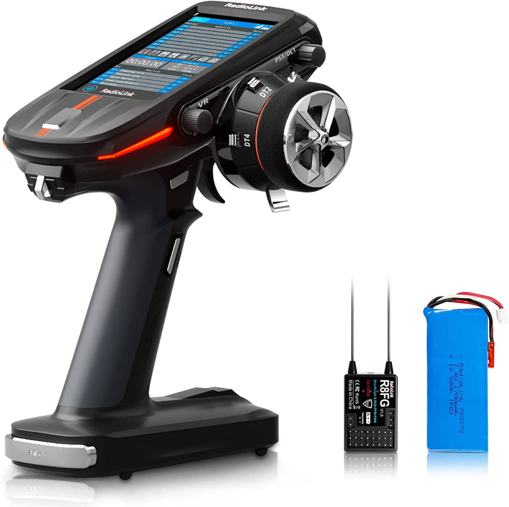 RadioLink RC8X 8 Channels 2.4Ghz RC Transmitter / Radio W R8FG Gyro Receiver
